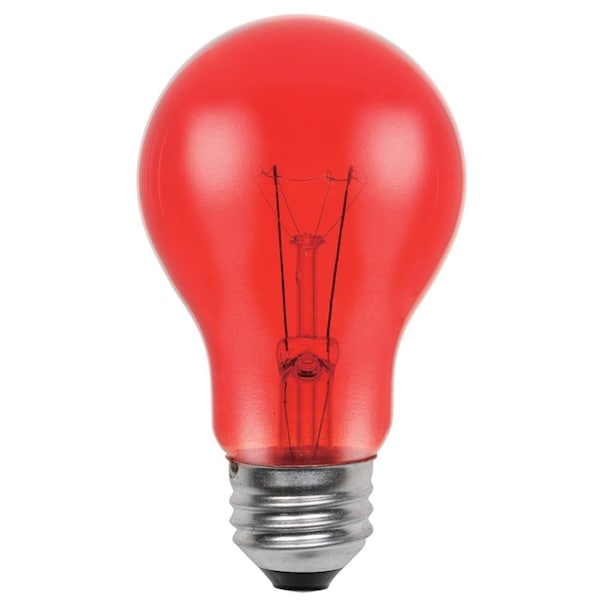 Westinghouse Westinghouse 25 W A19 A-Line Incandescent Bulb E26 (Medium) Red 1 pk 3446 - main